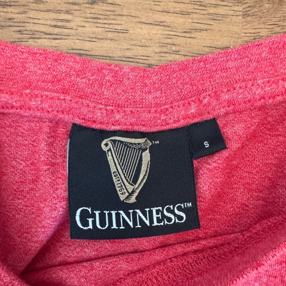 Ladies Guinness Made In Dublin Bottle Label T-Shirt - Picture 5 of 5
